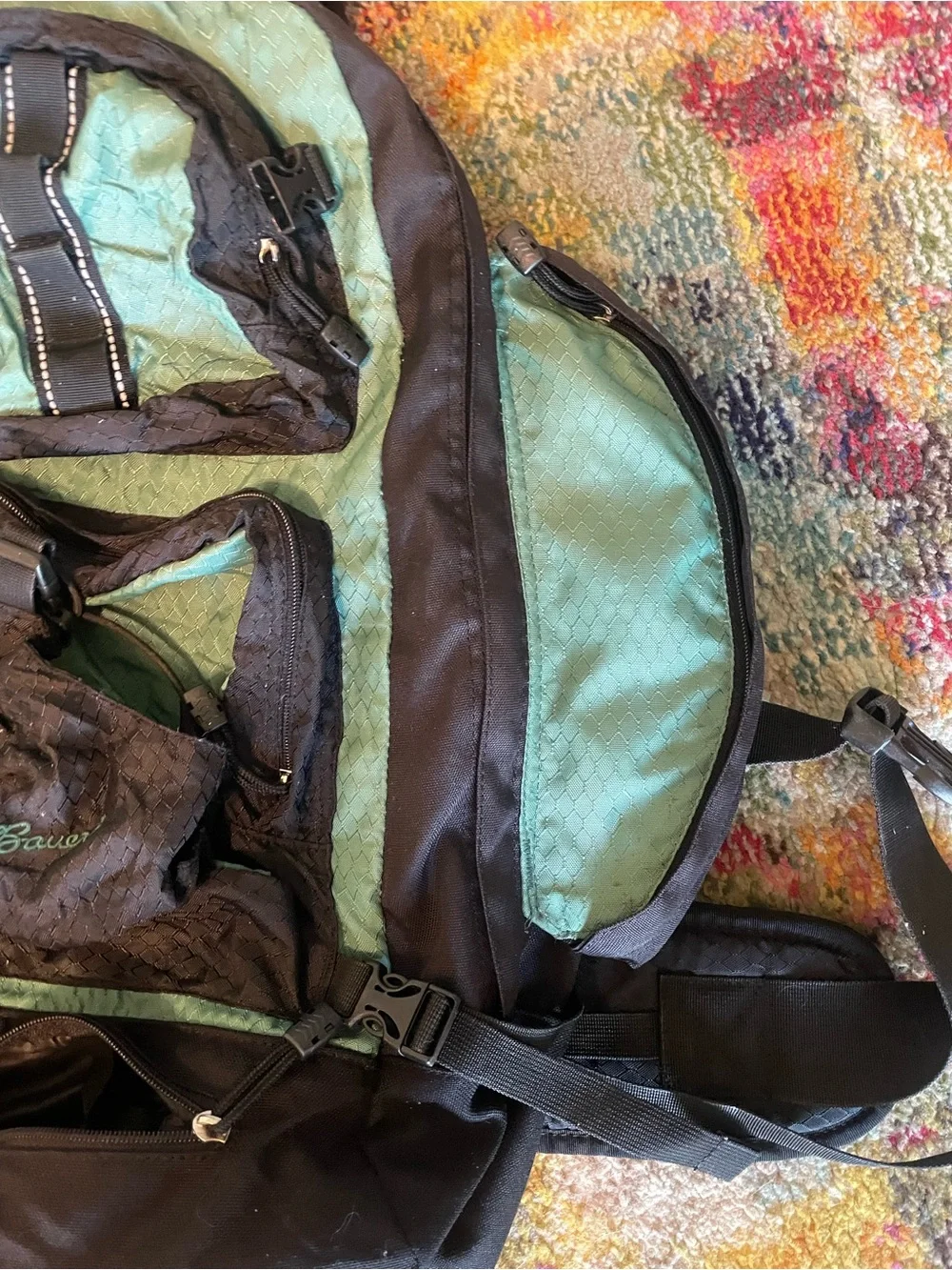 Eddie Bauer Travel BackPack 22x12x7D internal frame large hiking lightweight